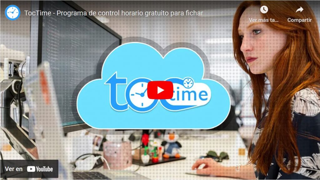 video presentación toctime