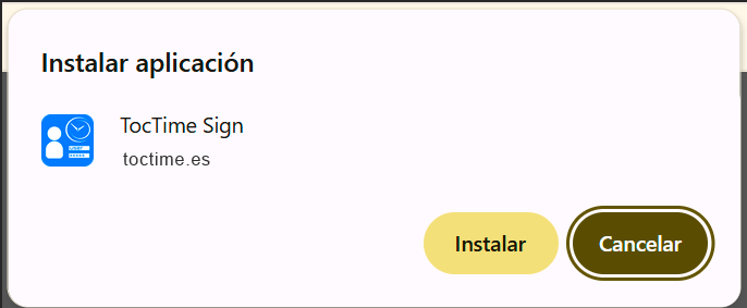 chrome instalar aplicación pwa